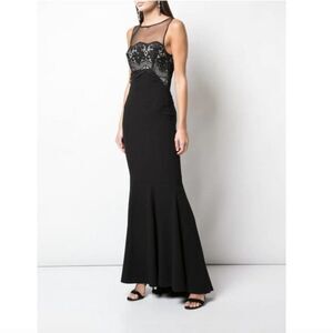 ZAC Zac Posen Black Formal Dress